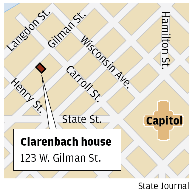 Clarenbach house map